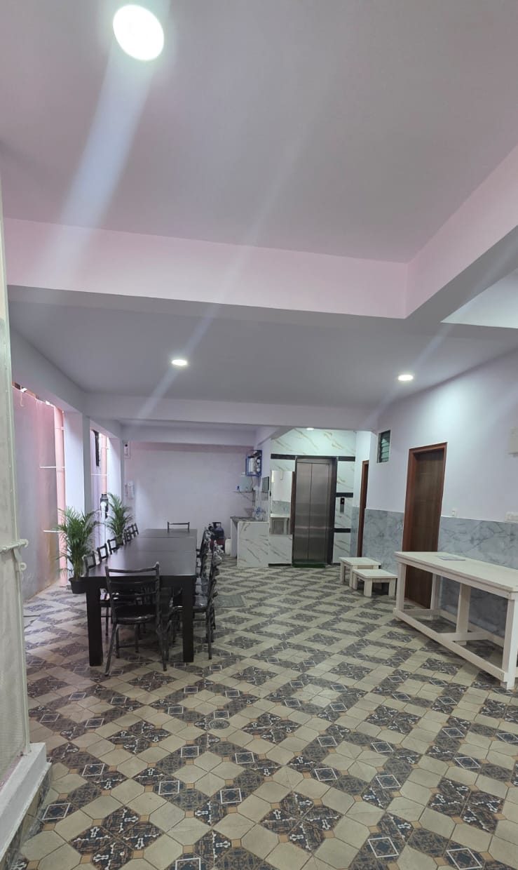 Dining hall and lounge at NEXT Level PG for Girls, Amber